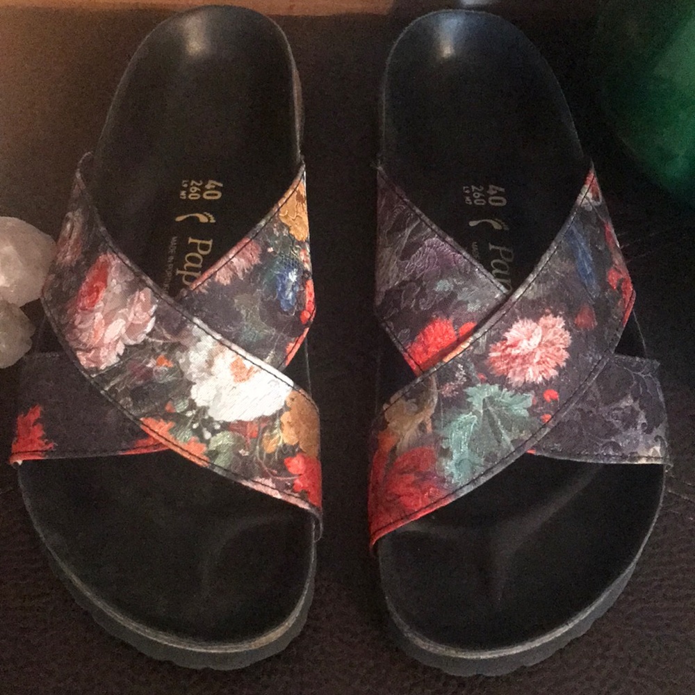 Floral Papillio Birkenstocks